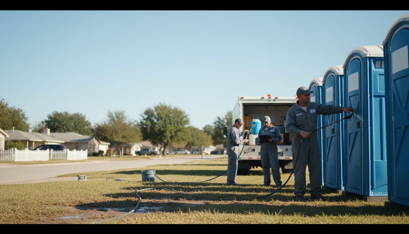 Long-Term Portable Toilet Rental in Mcallen, TX near me